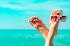 Vacationing Is A Thing Again. Are Your Feet Ready?